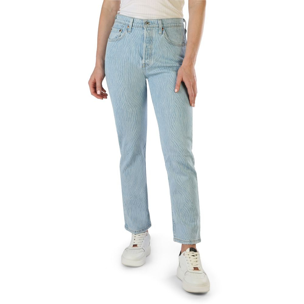 Levi's Blue Elastane Jeans Denim