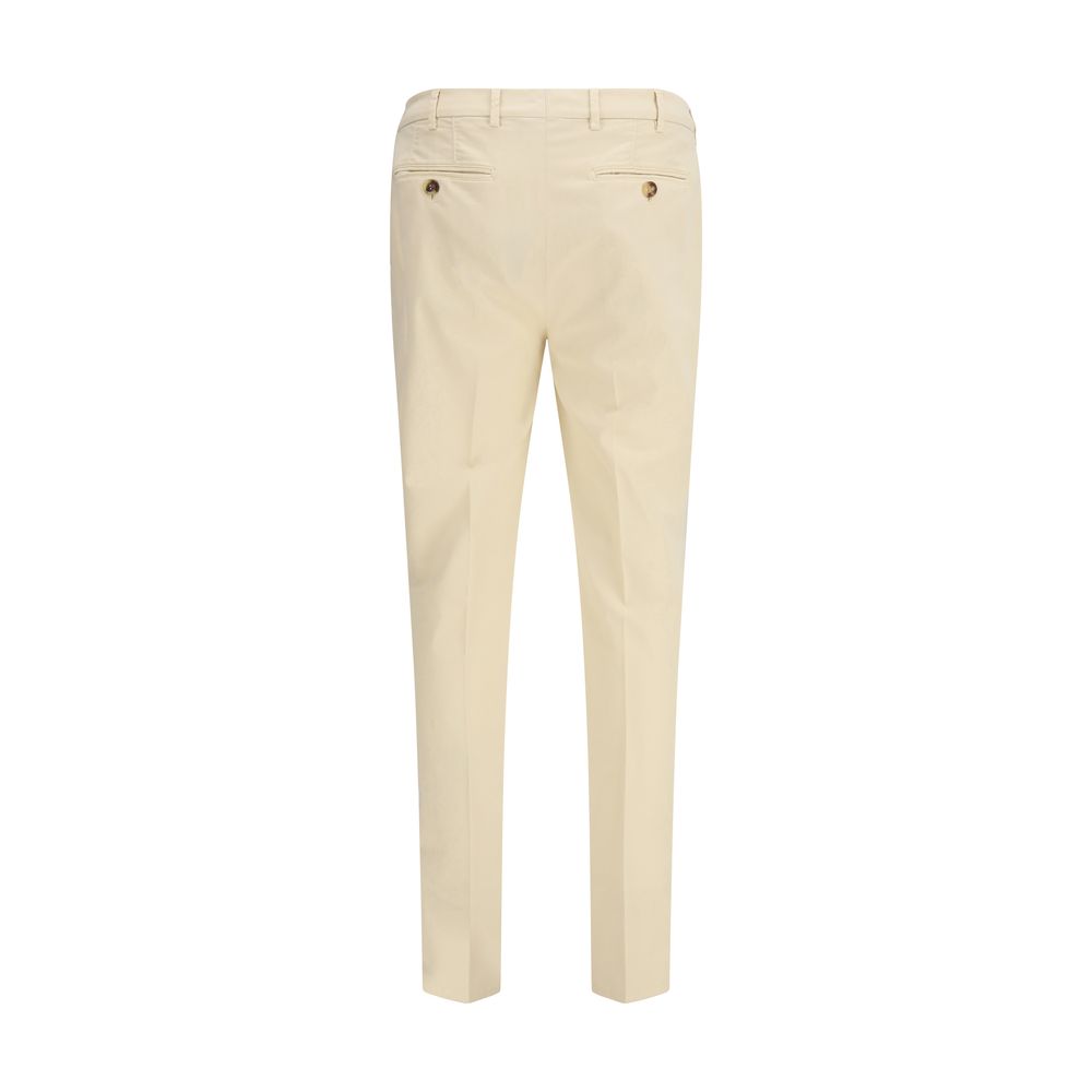 Brunello Cucinelli Beige Cotton Pants