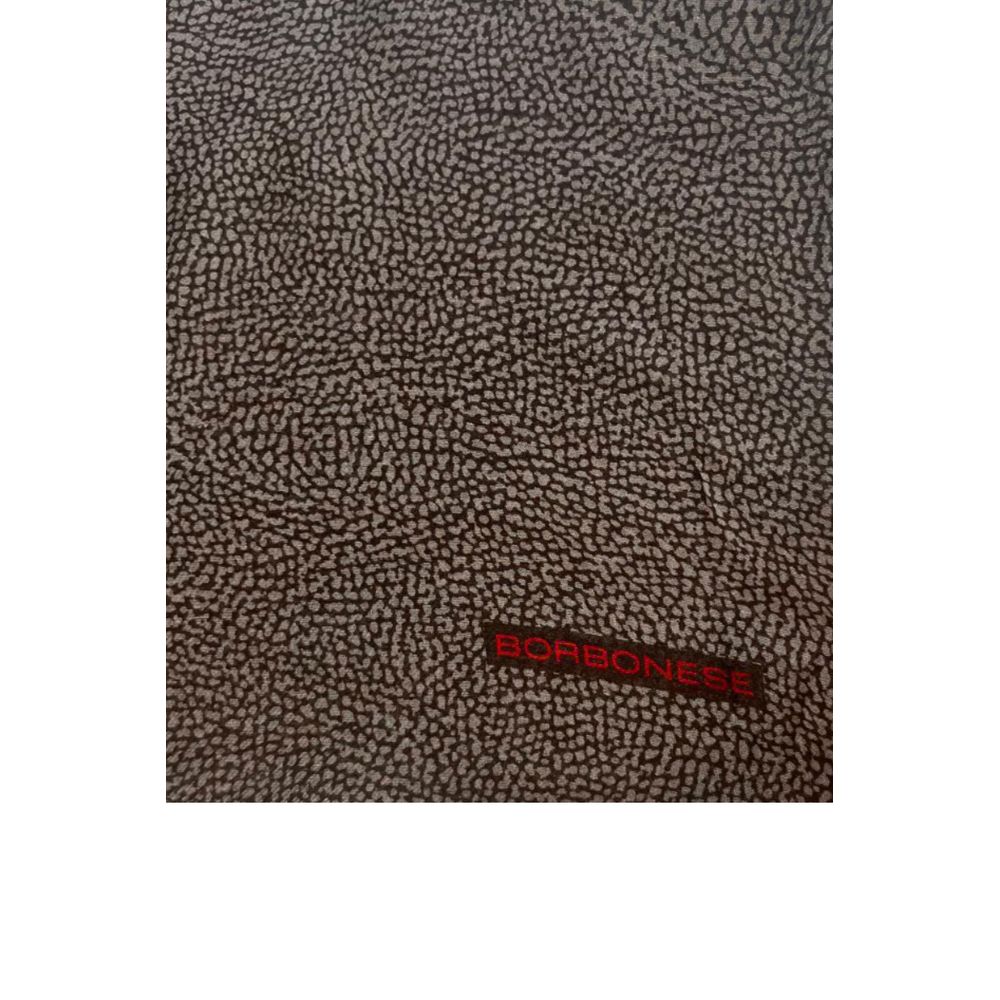 Borbonese Grey Modal Women Scarf