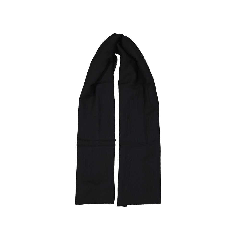 Givenchy Black Virgin Wool Scarf