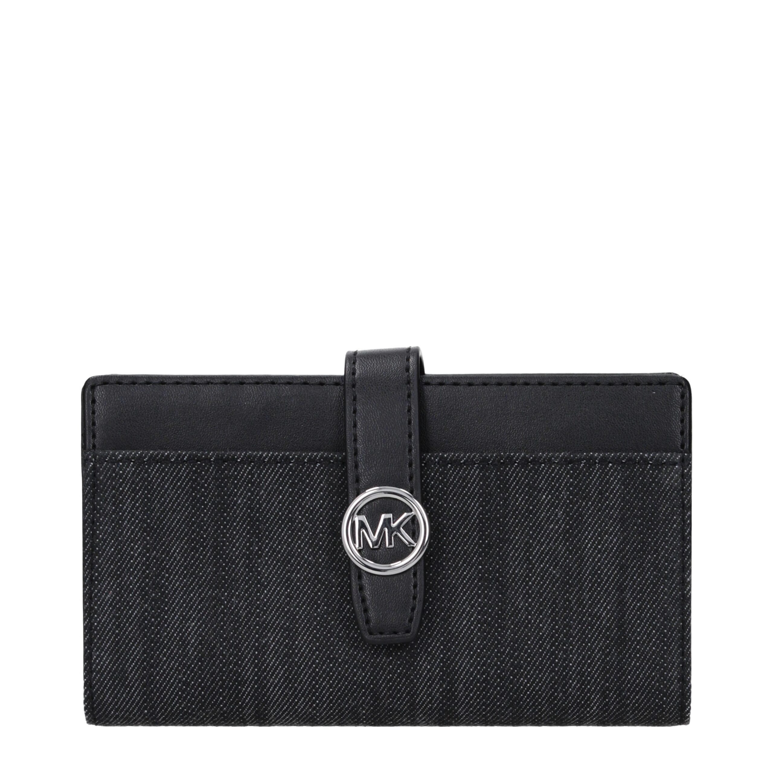Michael Kors Black Fabric Wallet - Luxe Nova