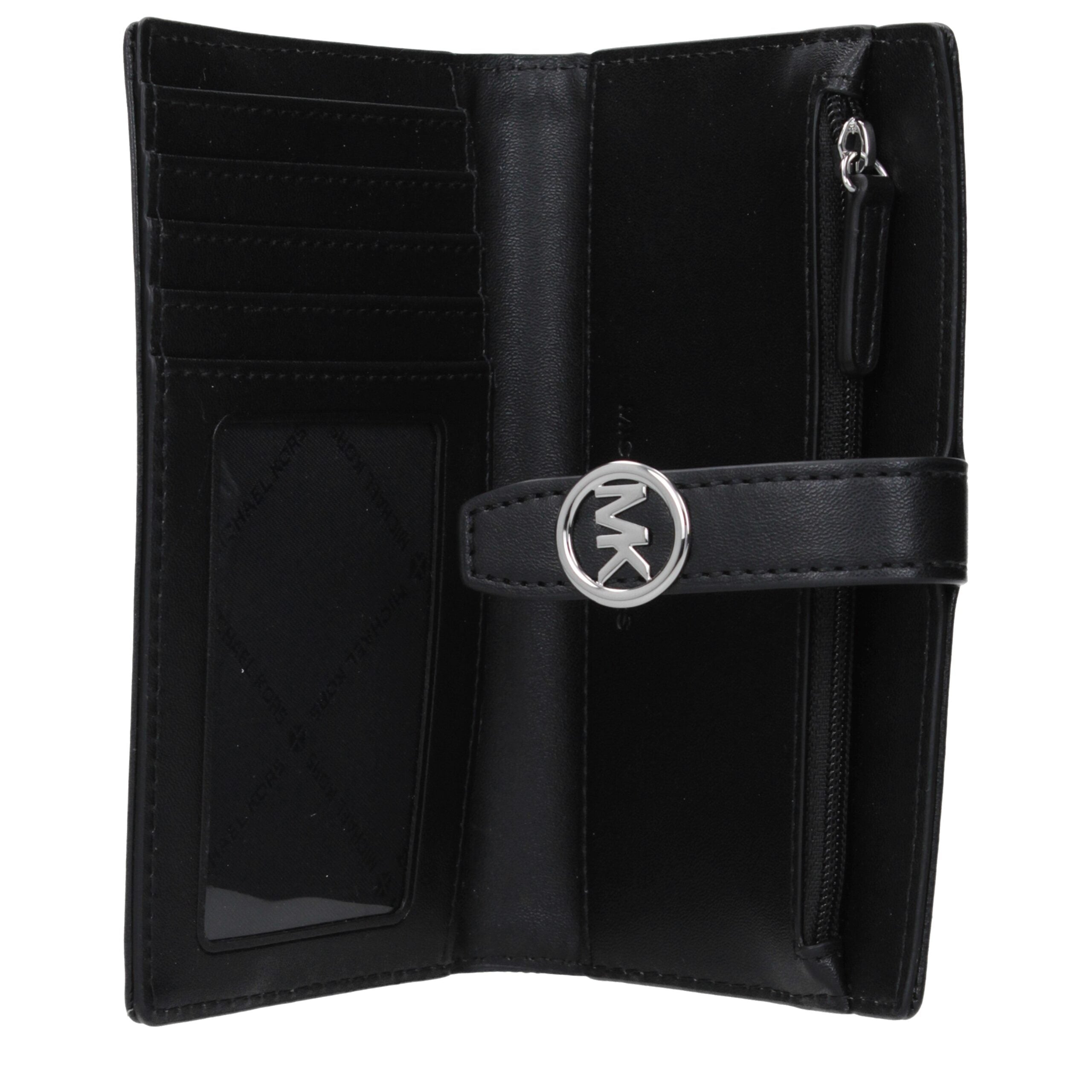 Michael Kors Black Fabric Wallet - Luxe Nova