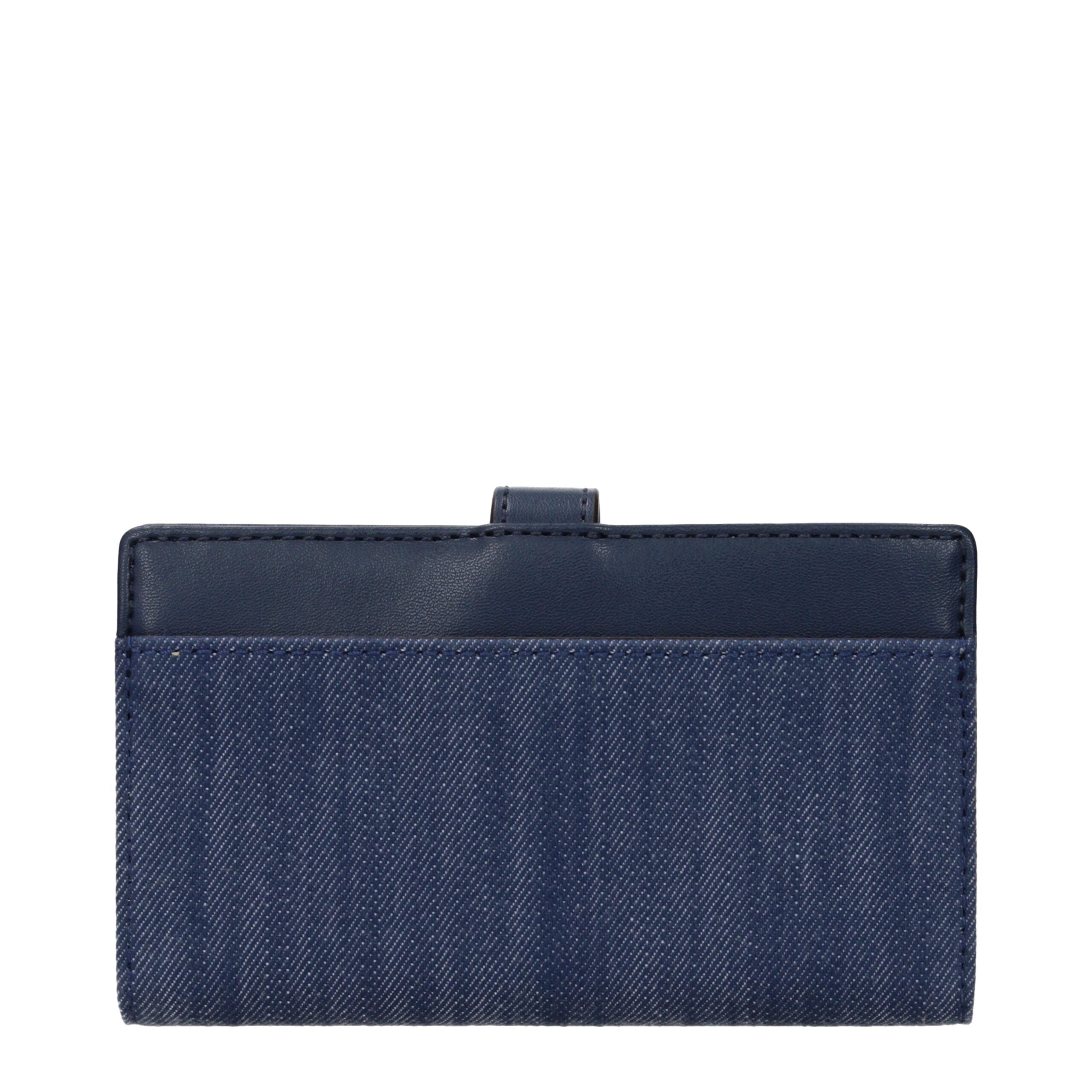Michael Kors Blue Fabric Wallet - Luxe Nova