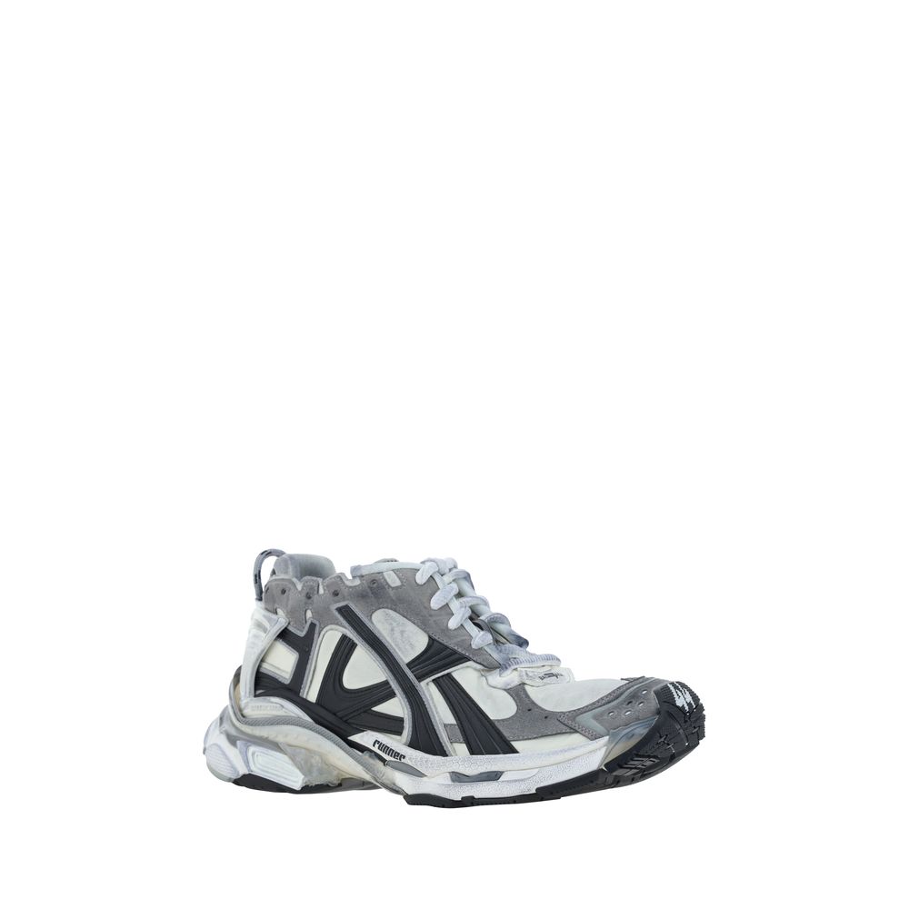 Balenciaga Gray Polyethylene Athletic Sneakers - Luxe Nova