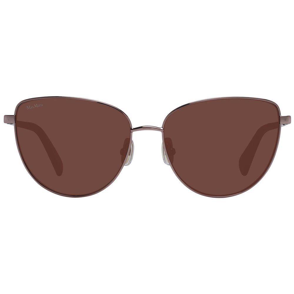 Max Mara Bronze Metal Sunglasses - Luxe Nova