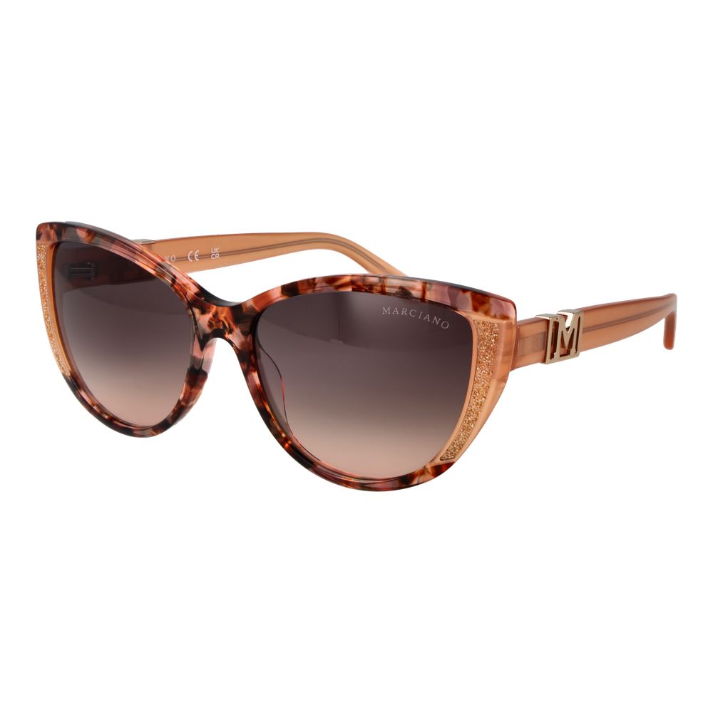 Marciano by Guess Brown Acetate Sunglasses - Luxe Nova
