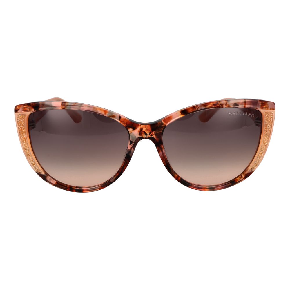 Marciano by Guess Brown Acetate Sunglasses - Luxe Nova