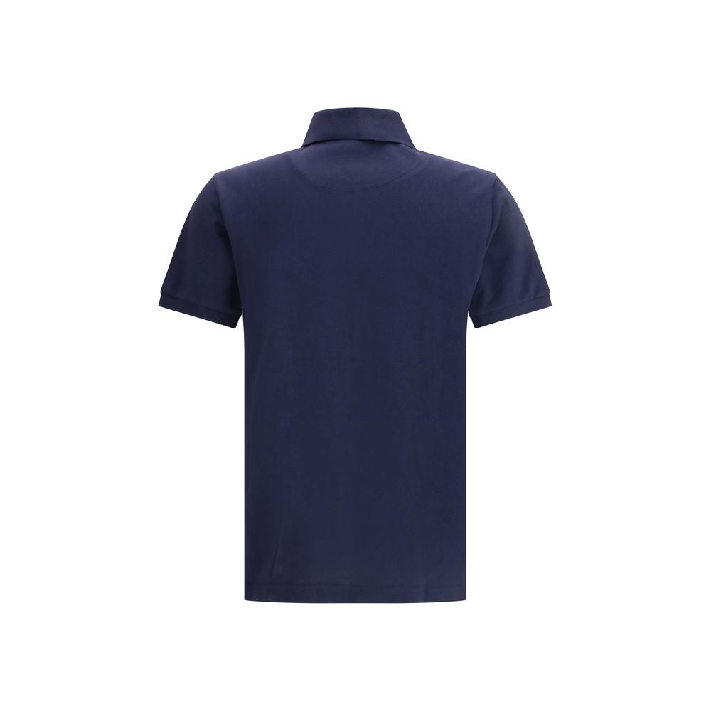 Etro Blue Cotton Polo Shirt