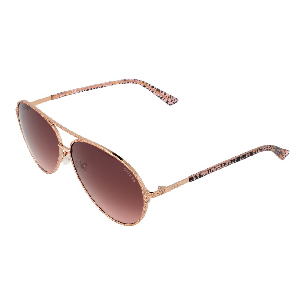 Guess Rose Gold Metal Sunglasses - Luxe Nova