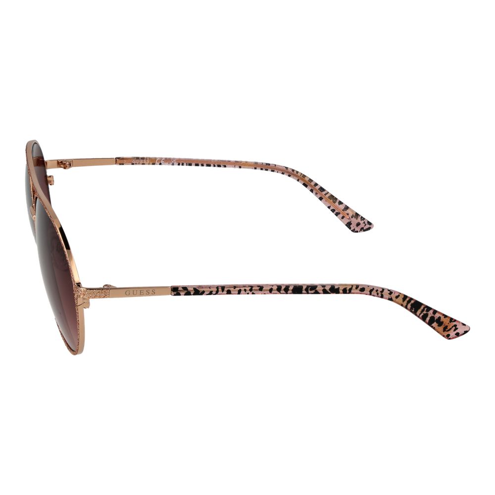 Guess Rose Gold Metal Sunglasses - Luxe Nova