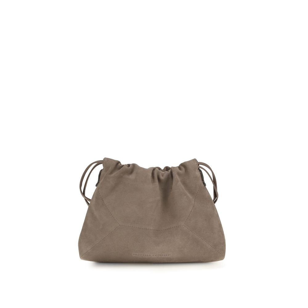 Brunello Cucinelli Beige Calf Leather Bos Taurus Clutch Bag - Luxe Nova
