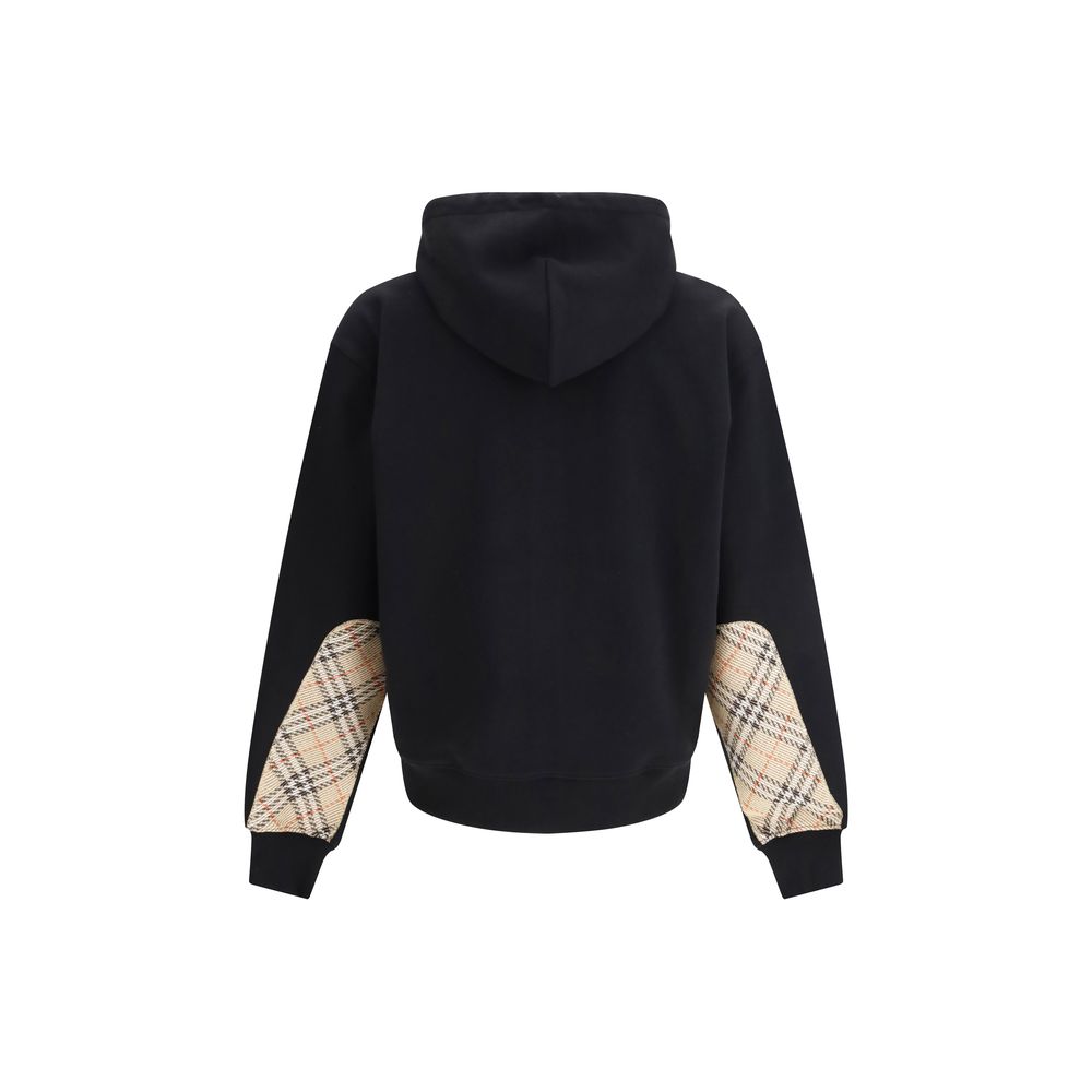 Burberry Black Cotton Sweatshirt - Luxe Nova