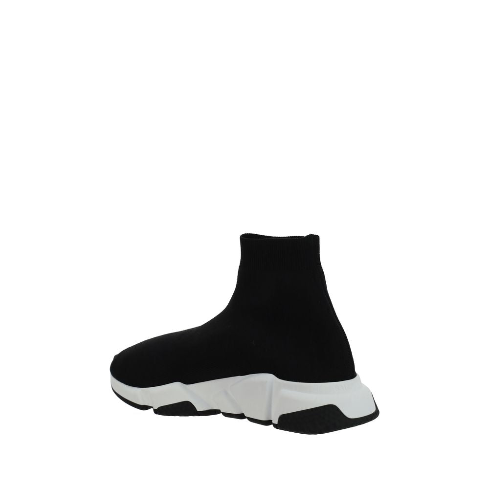 Balenciaga Black Elastane Athletic Sneakers - Luxe Nova