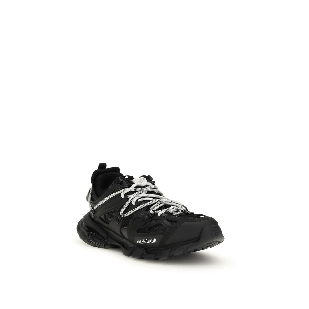 Balenciaga Black Polyethylene Athletic Sneakers - Luxe Nova
