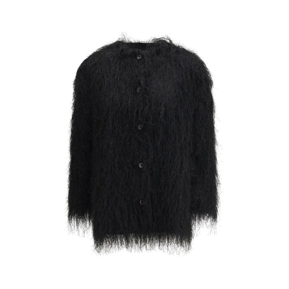 Loulou De Saison Black Polyester Coat