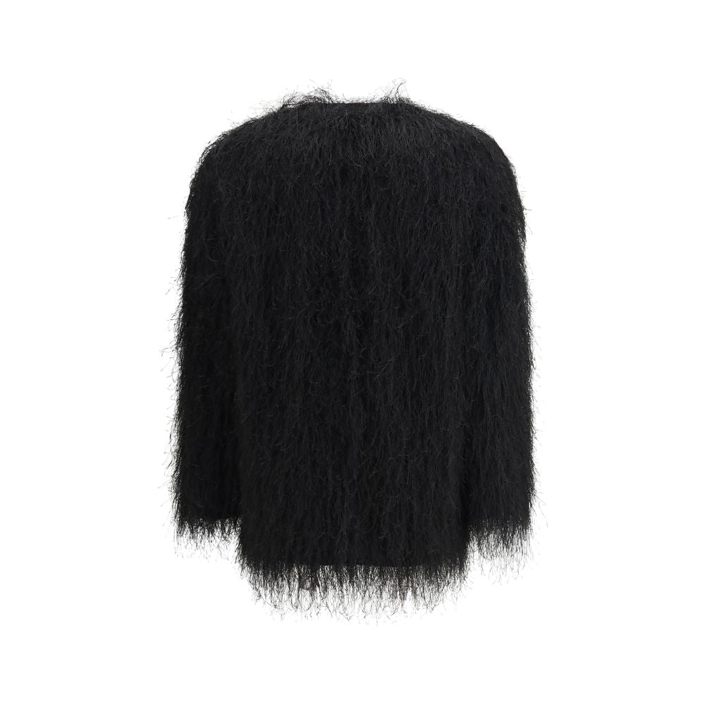 Loulou De Saison Black Polyester Coat