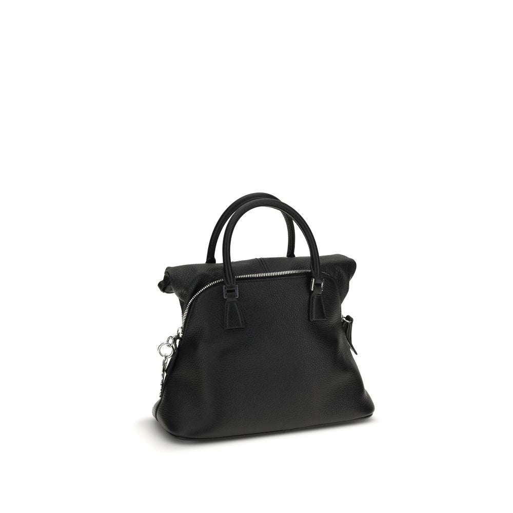 Margiela Black Calf Leather Bos Taurus Handbag