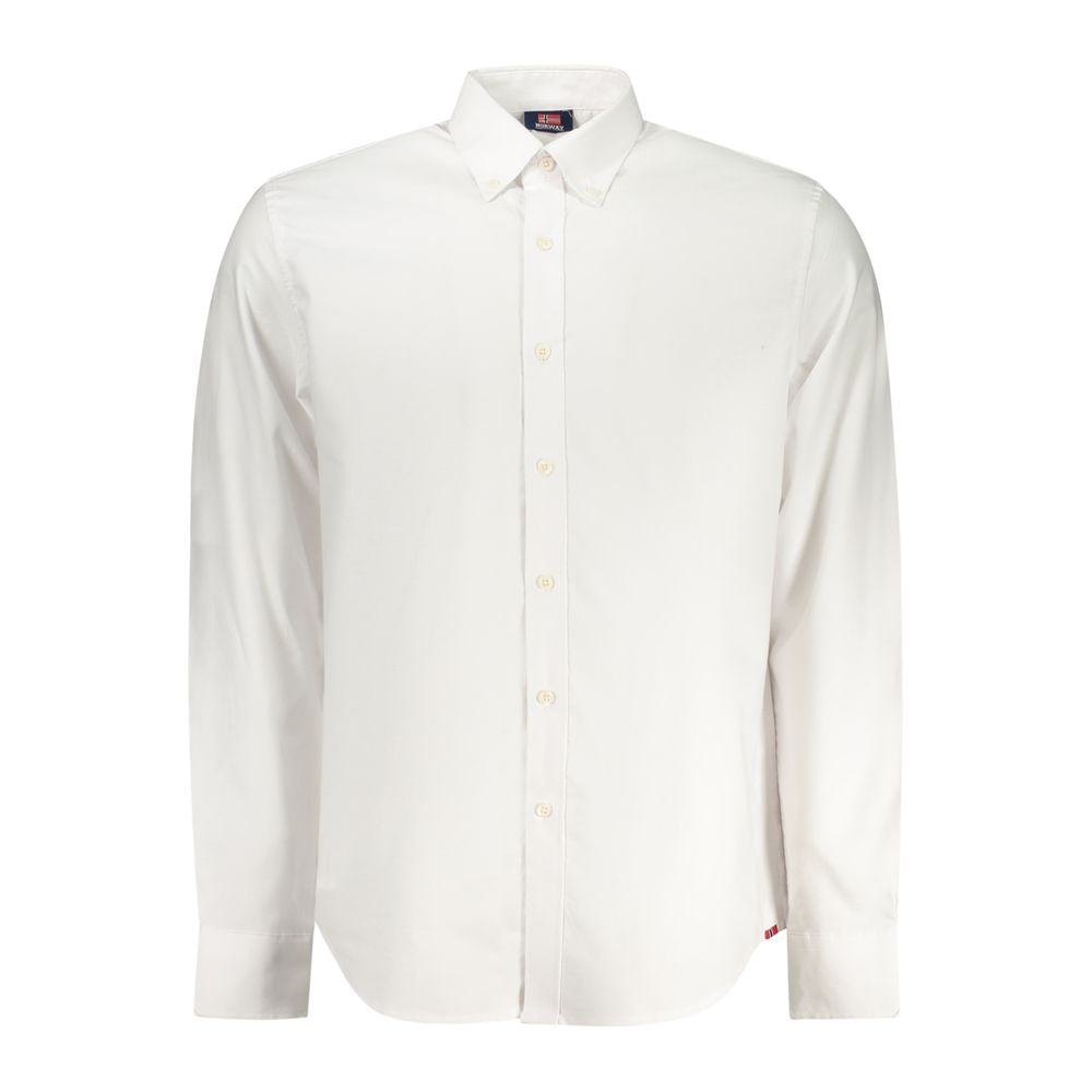 Norway 1963 White Cotton Men's Shirt - Luxe Nova