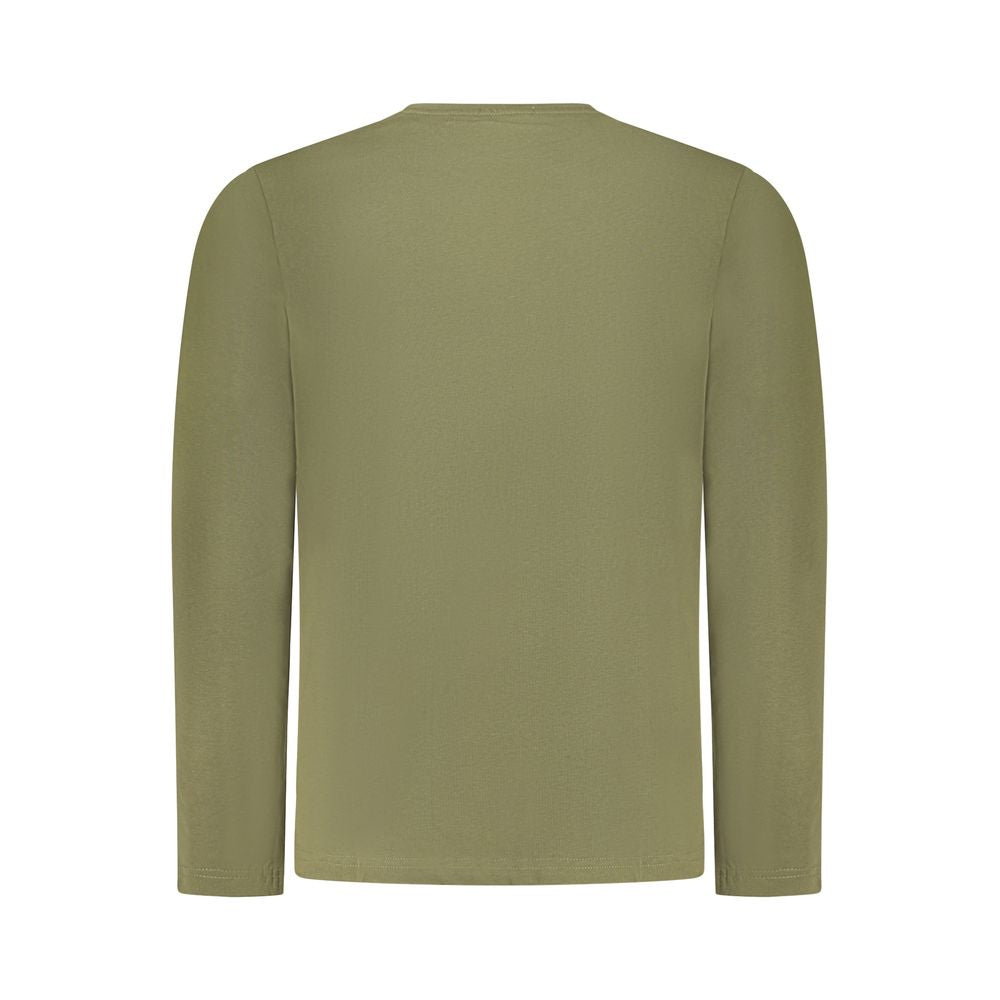 Coveri Moving "Verde Cotton Men T-Shirt" - Luxe Nova