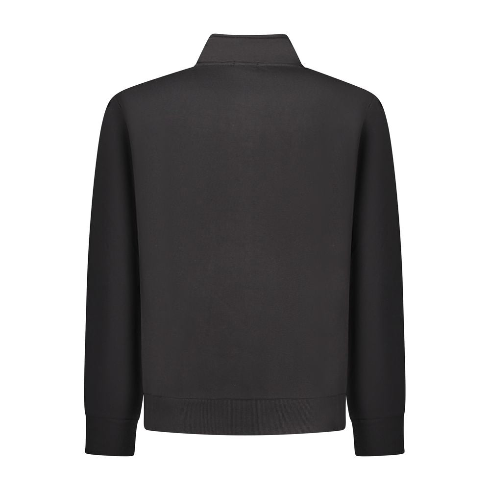 Coveri Moving Black Cotton Men's Sweatshirt - Luxe Nova