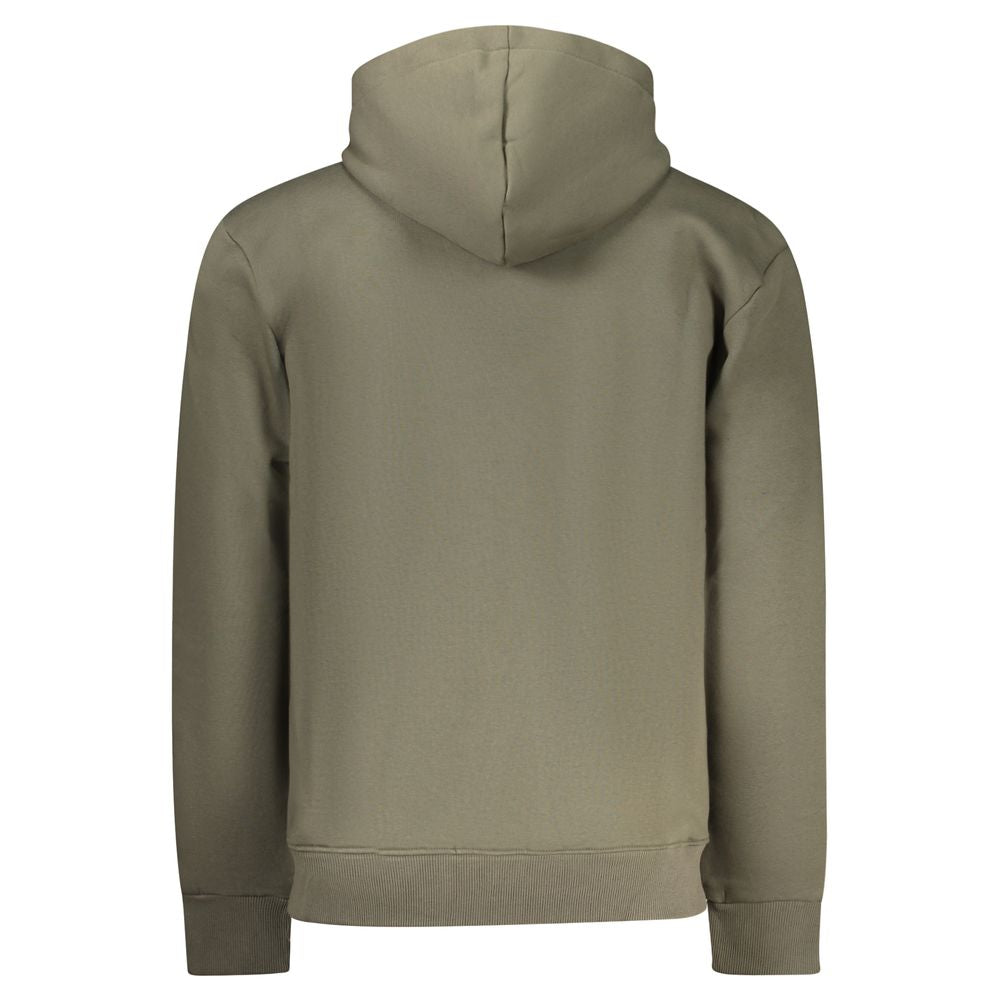 Coveri Moving Verde Cotton Men Sweatshirt - Luxe Nova