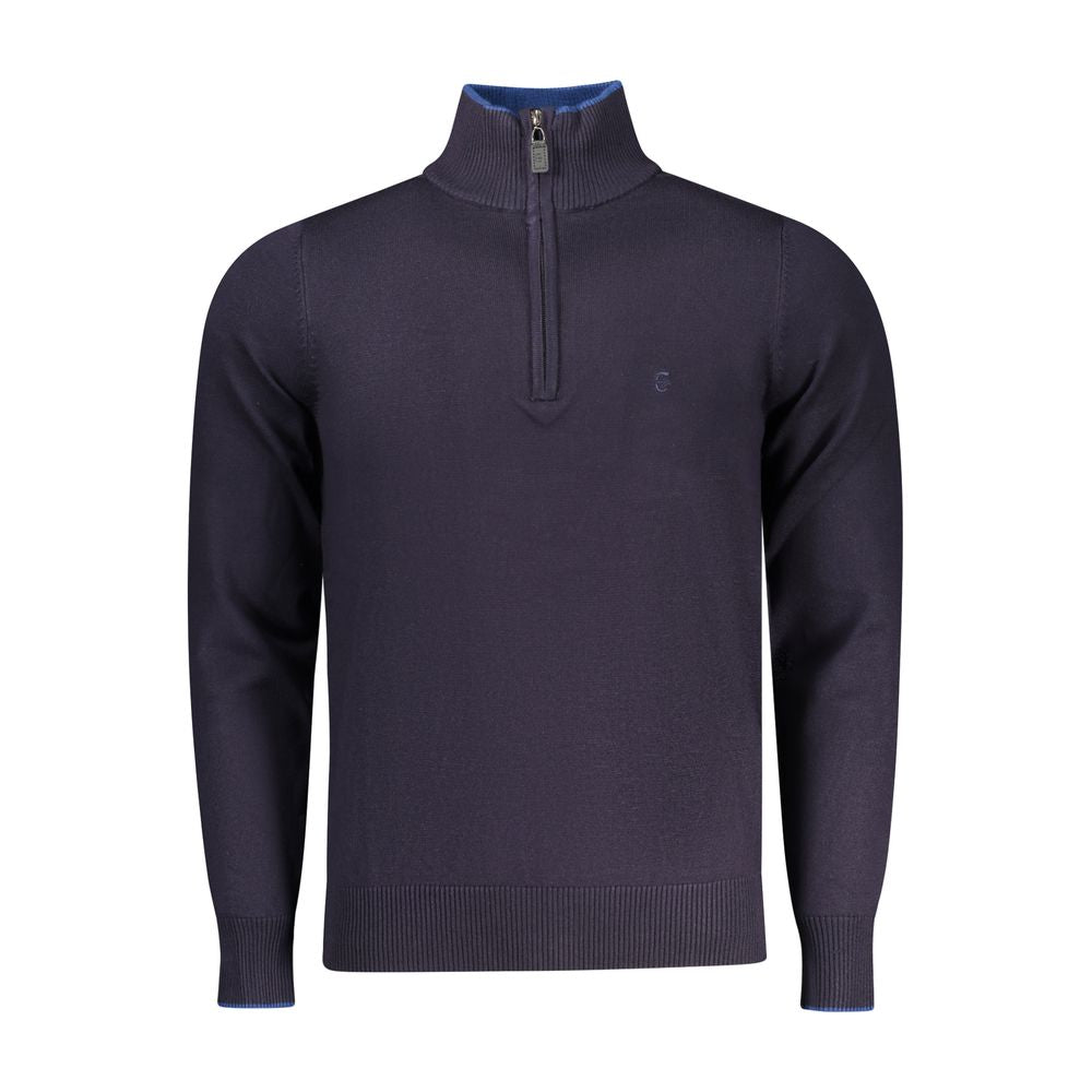 Coveri Moving Blue Viscose Men Sweater - Luxe Nova