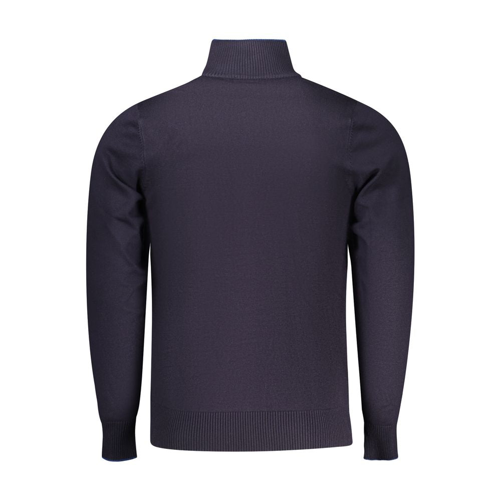 Coveri Moving Blue Viscose Men Sweater - Luxe Nova