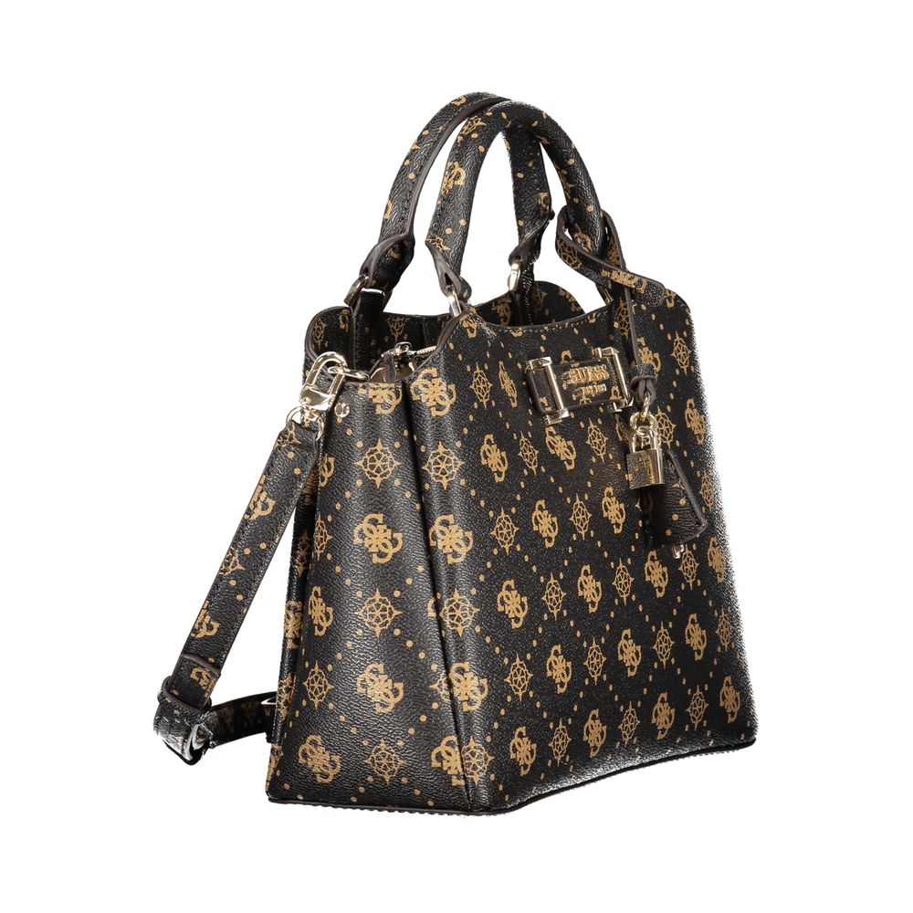 Guess Jeans Marrone Poliuretano Woman Handbag - Luxe Nova