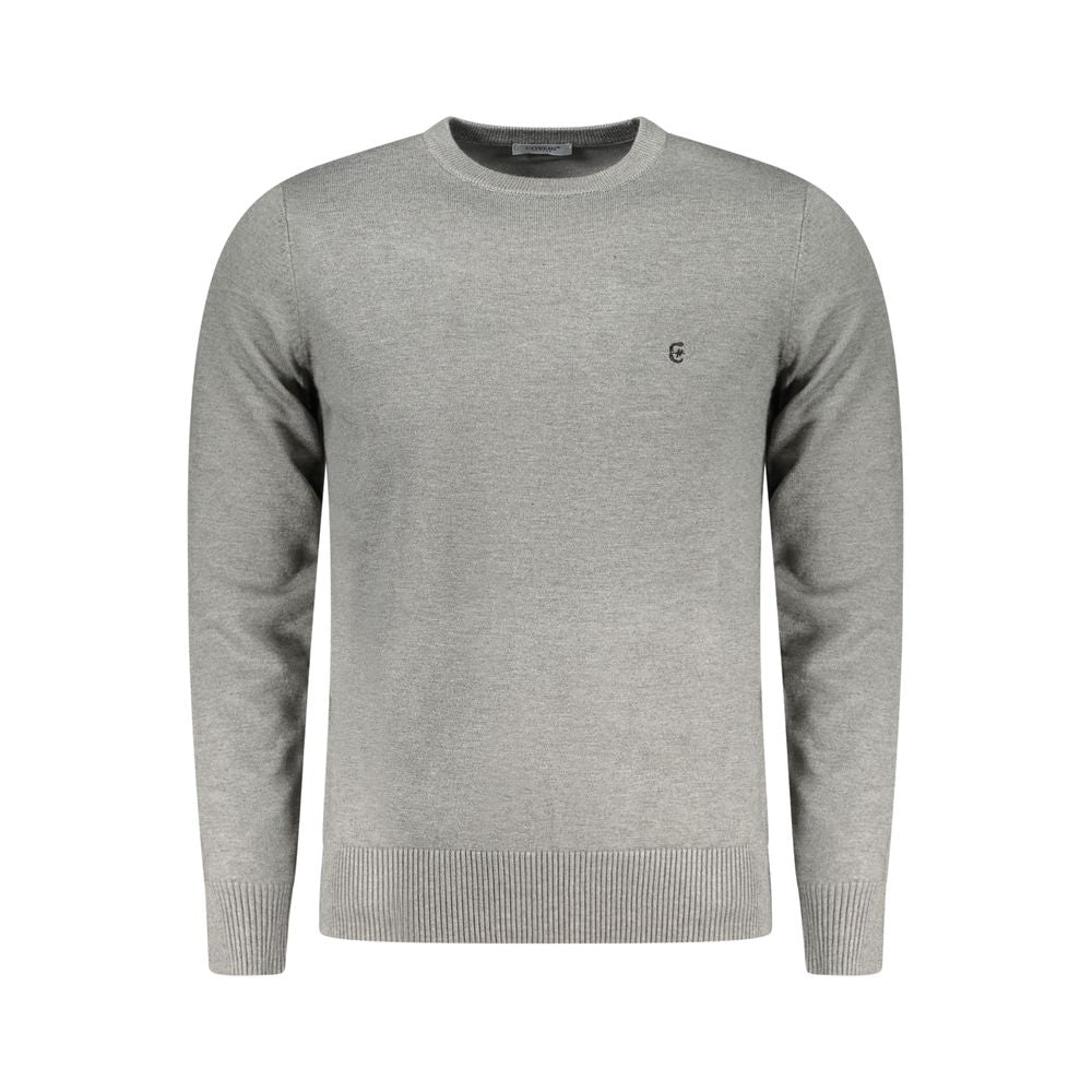 Coveri Moving Grigio Viscosa Men Sweater - Luxe Nova
