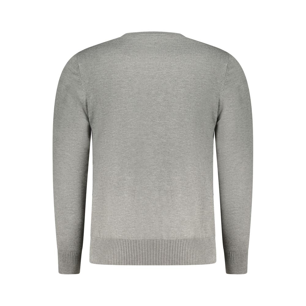 Coveri Moving Grigio Viscosa Men Sweater - Luxe Nova
