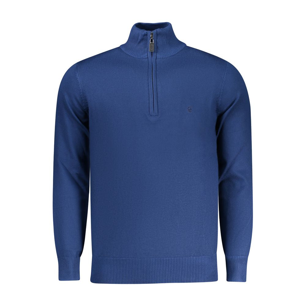 Coveri Moving Blue Viscose Men Sweater - Luxe Nova