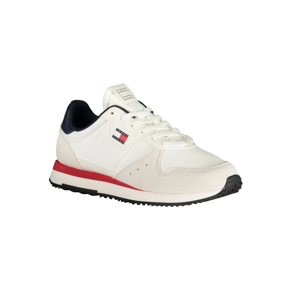 Tommy Hilfiger Bianco Leather Men Sneaker - Luxe Nova