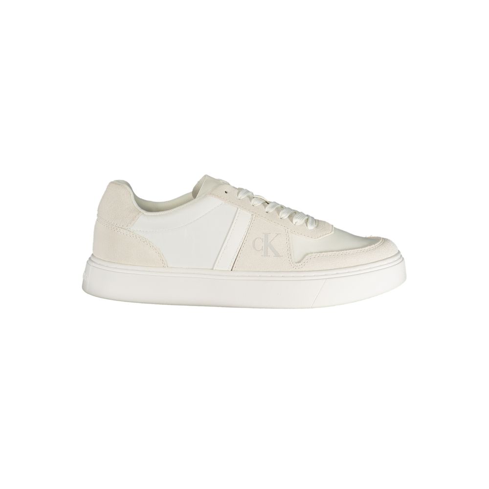 Calvin Klein Bianco Polyester Mens Sneaker - Luxe Nova