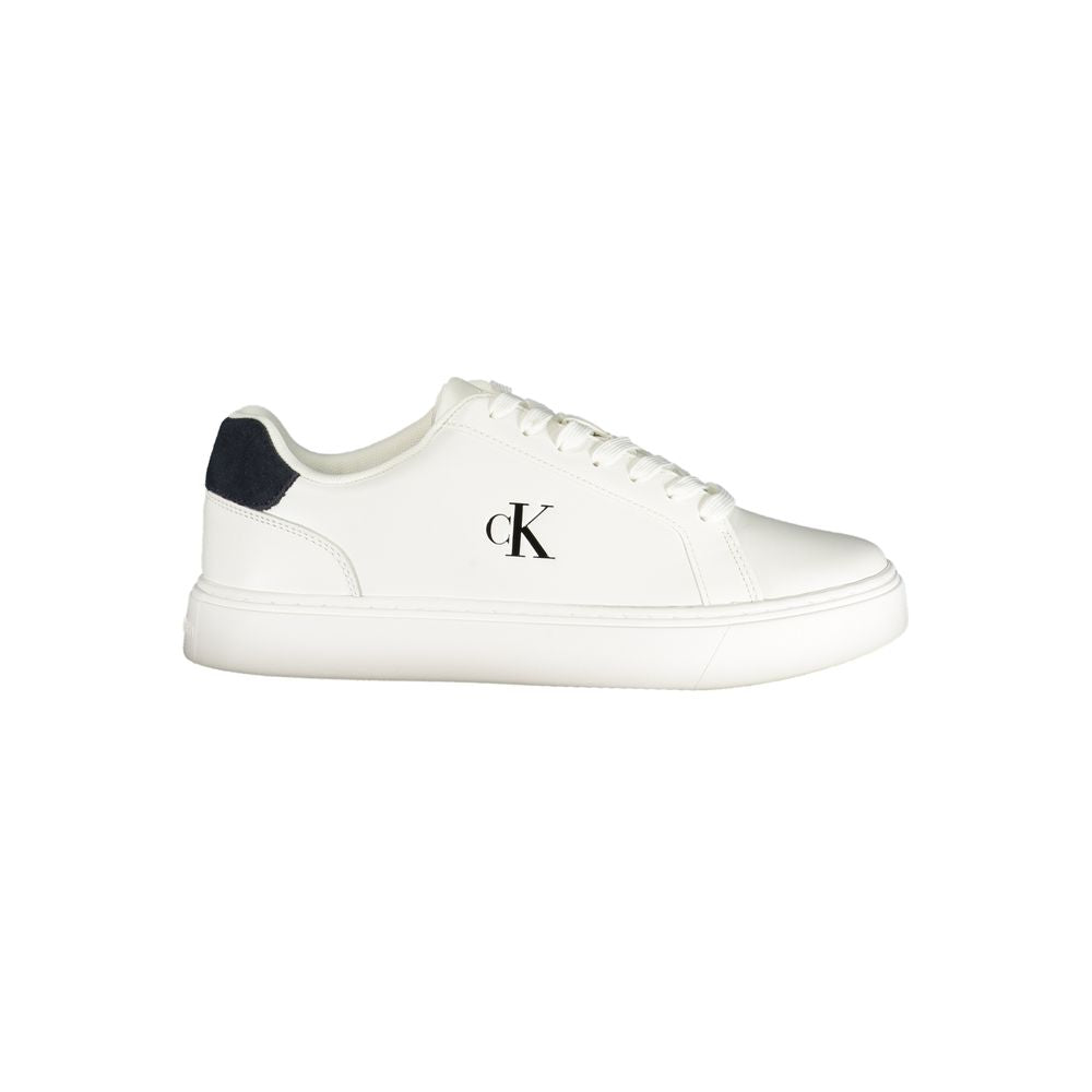 Calvin Klein Bianco Poliuretano Uomo Sneaker - Luxe Nova