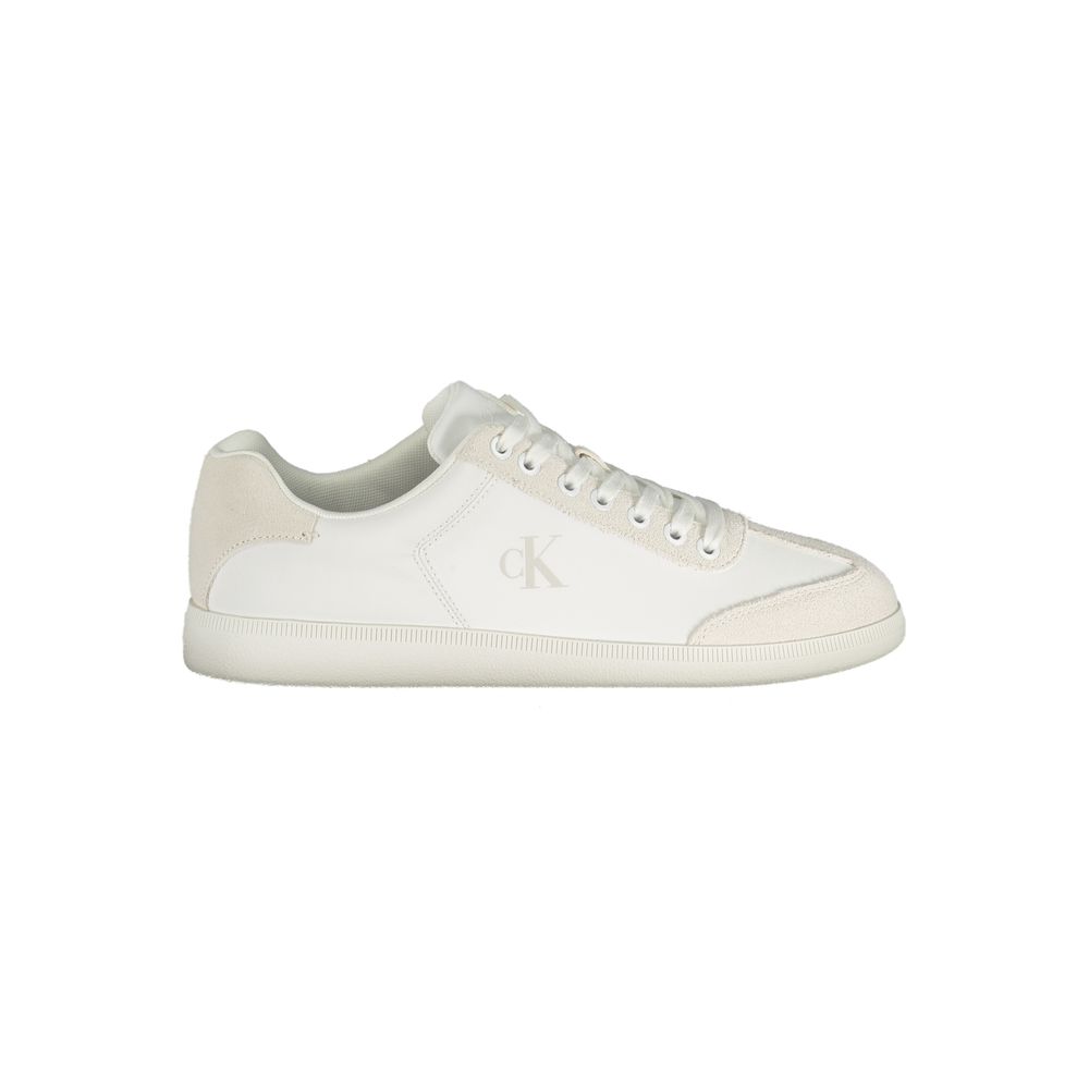 Calvin Klein White Polyester Men's Sneaker - Luxe Nova