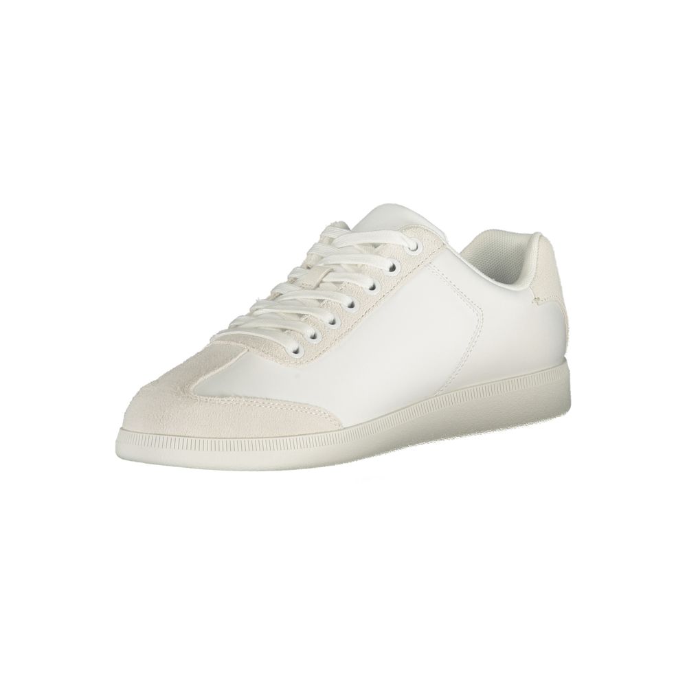 Calvin Klein White Polyester Men's Sneaker - Luxe Nova