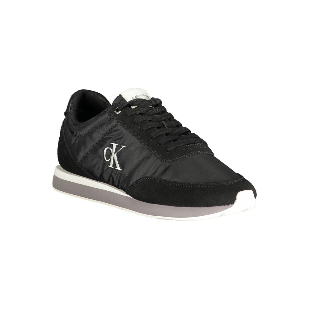 Calvin Klein Black Polyester Men Sneaker - Luxe Nova