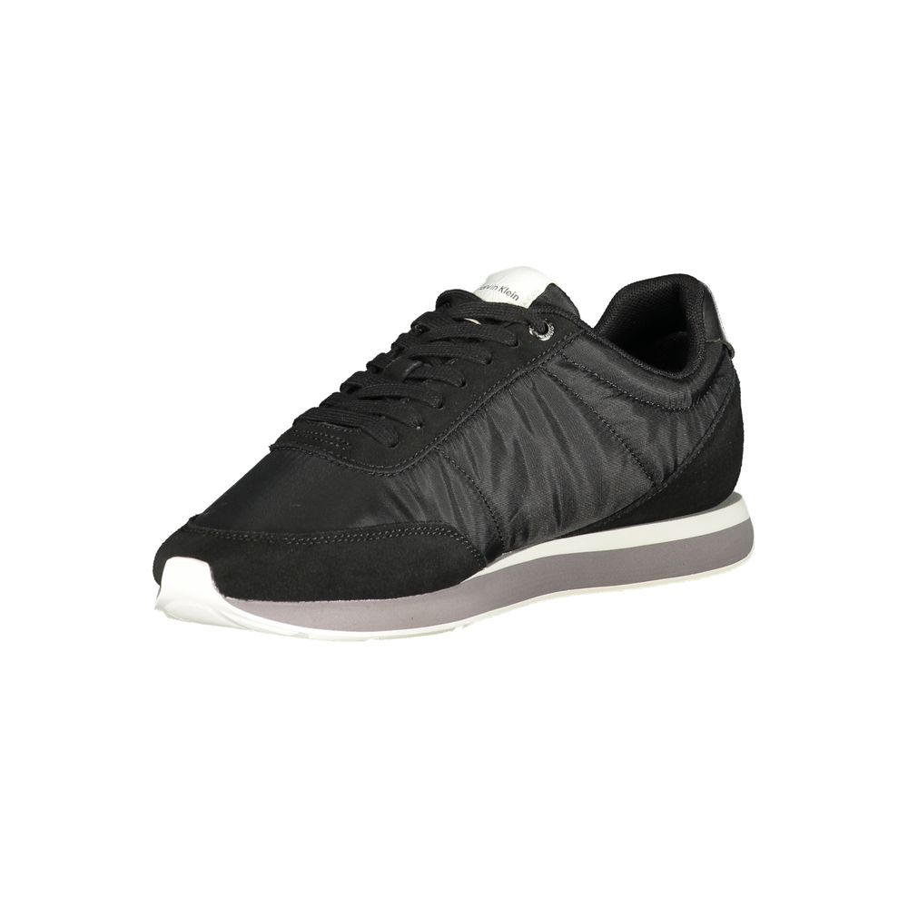 Calvin Klein Black Polyester Men Sneaker - Luxe Nova