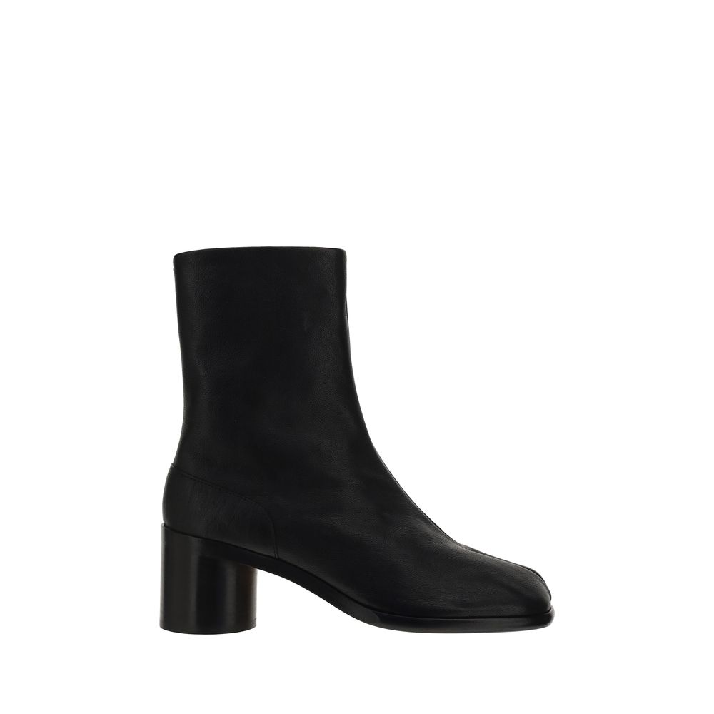 Maison Margiela Brown Calf Leather Bos Taurus Ankle Boots - Luxe Nova