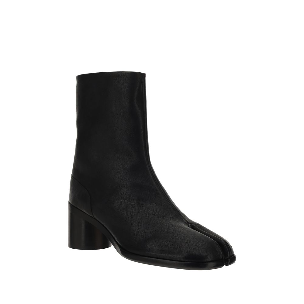 Maison Margiela Brown Calf Leather Bos Taurus Ankle Boots - Luxe Nova