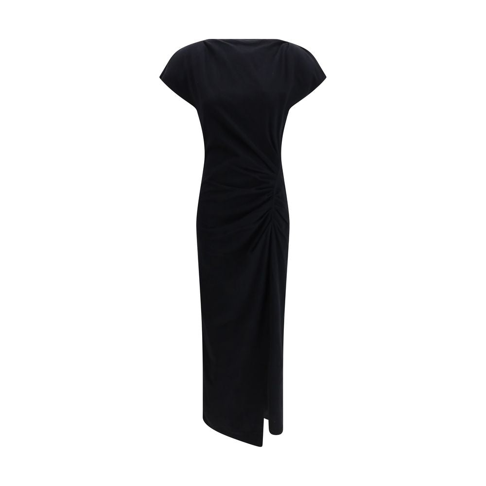 Isabel Marant Black Cotton Casual Dress - Luxe Nova