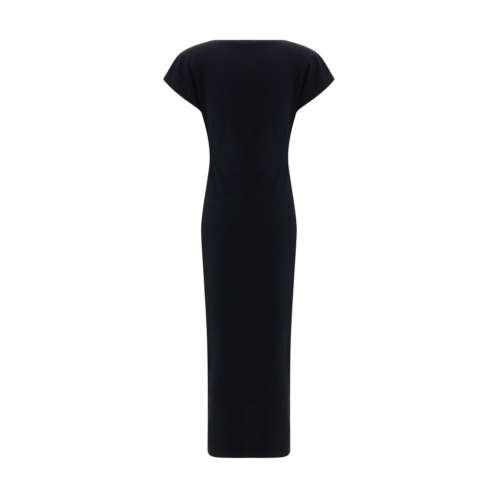 Isabel Marant Black Cotton Casual Dress - Luxe Nova