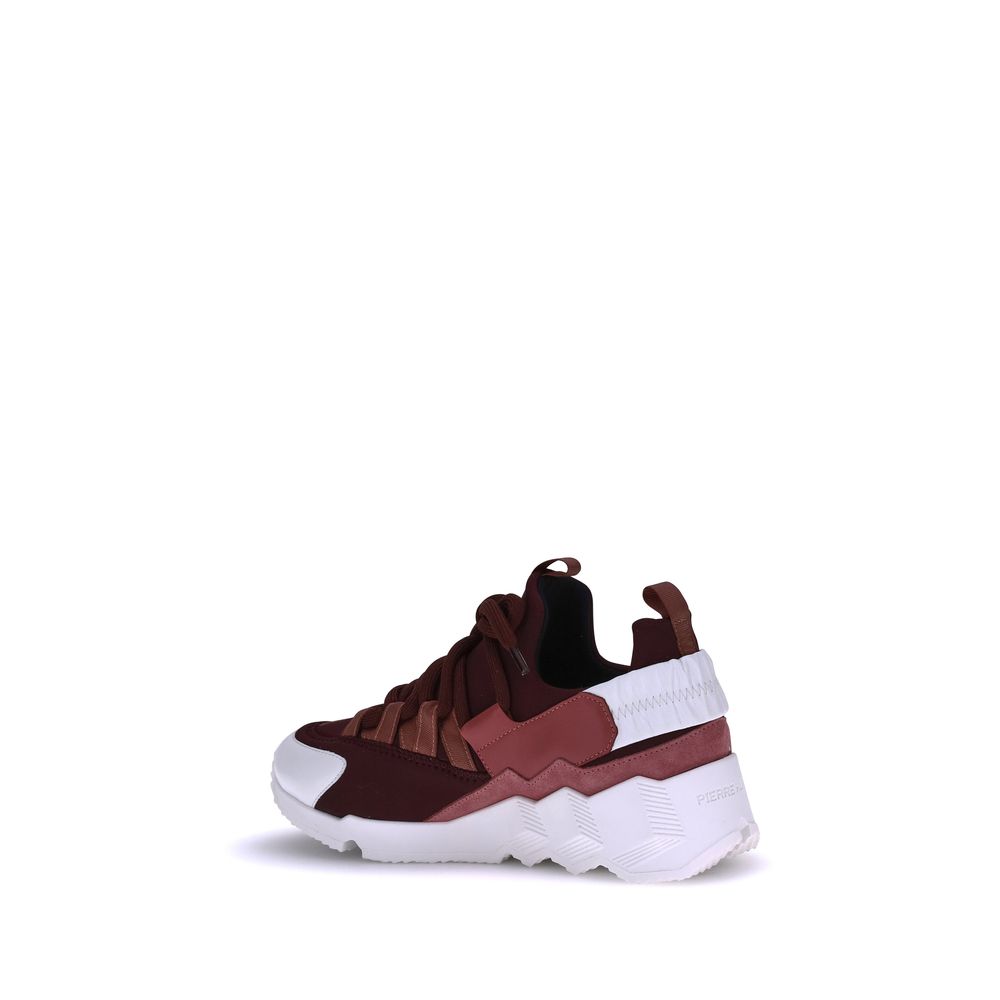 Pierre Hardy Bordeaux Neoprene Athletic Sneakers - Luxe Nova