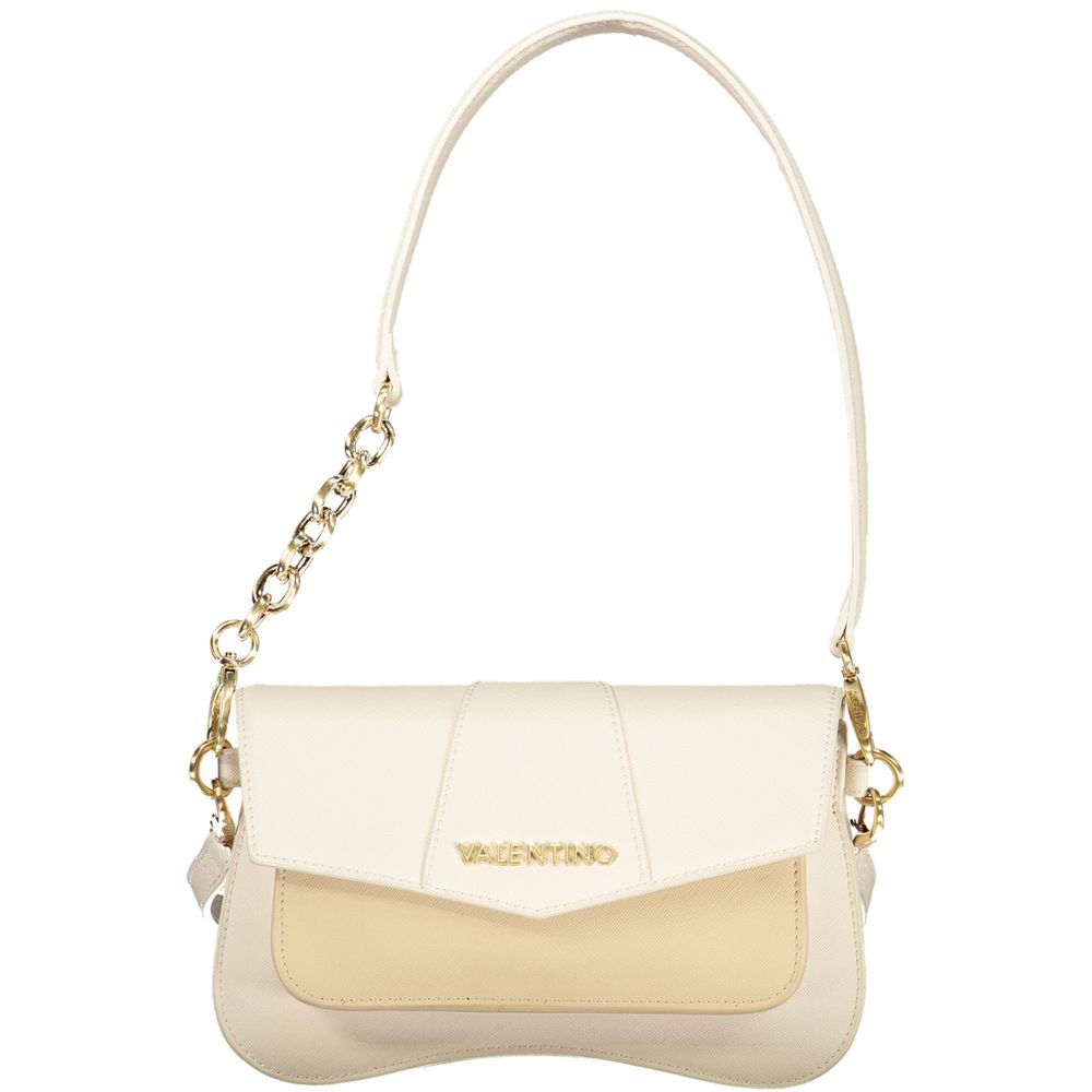 Mario Valentino Beige Polyurethane Women Handbag - Luxe Nova
