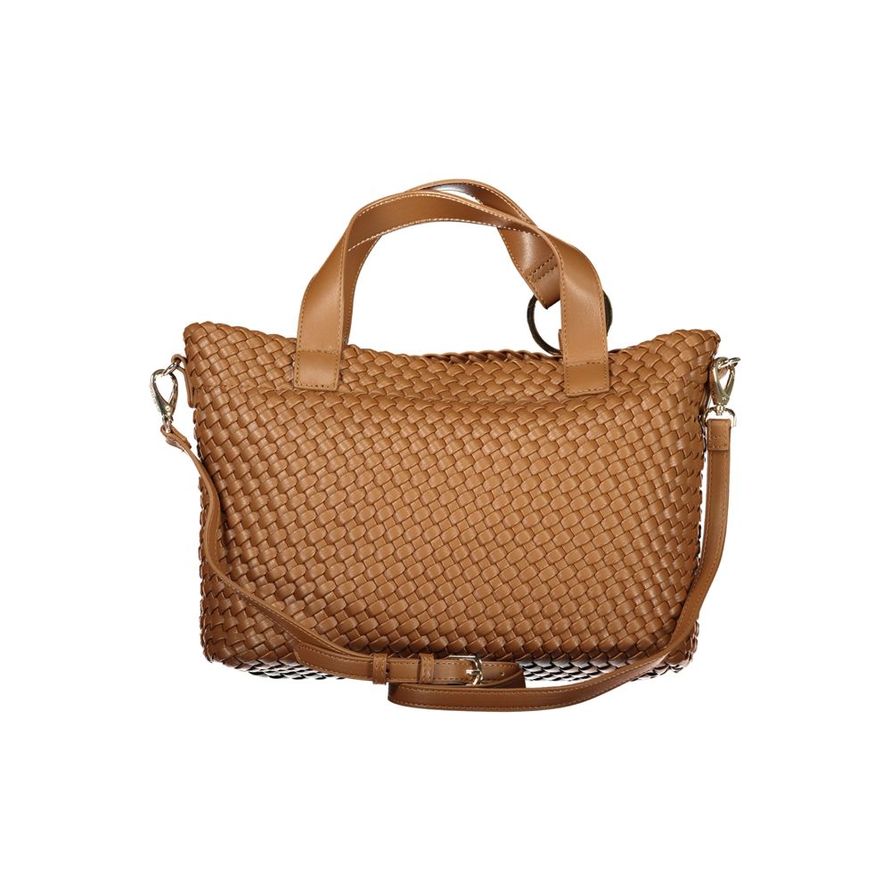 Mario Valentino Marrone Poliuretano Female Handbag - Luxe Nova