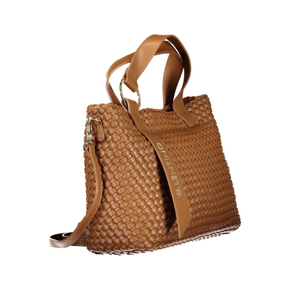 Mario Valentino Marrone Poliuretano Female Handbag - Luxe Nova