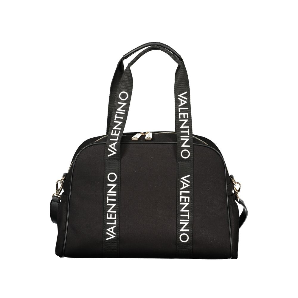 Mario Valentino Nero Cotton Women Handbag - Luxe Nova