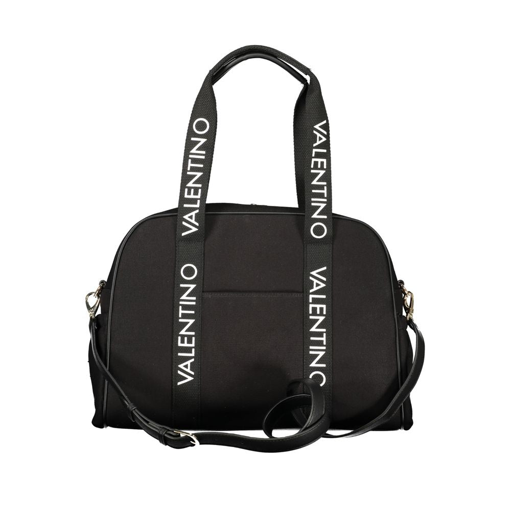 Mario Valentino Nero Cotton Women Handbag - Luxe Nova