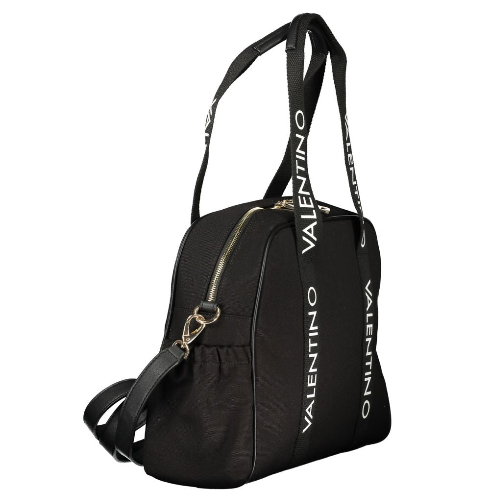 Mario Valentino Nero Cotton Women Handbag - Luxe Nova