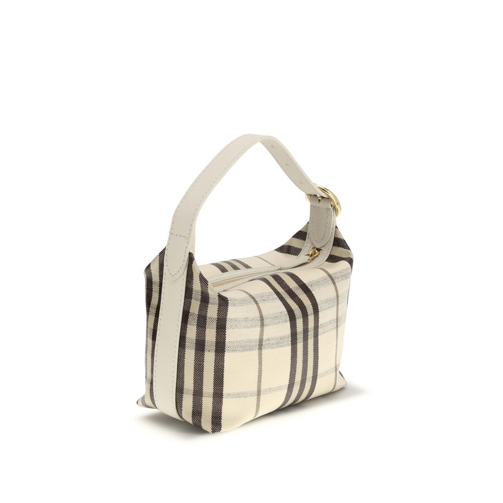 Burberry Beige Cotton Shoulder Bag